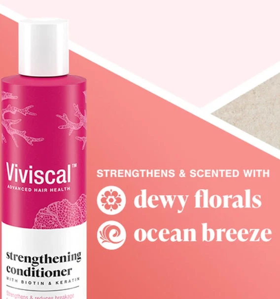 2Pc Set Viviscal Thickening Shampoo Strengthening Conditioner 8.45Fl Oz Ea New - Image 3 of 4