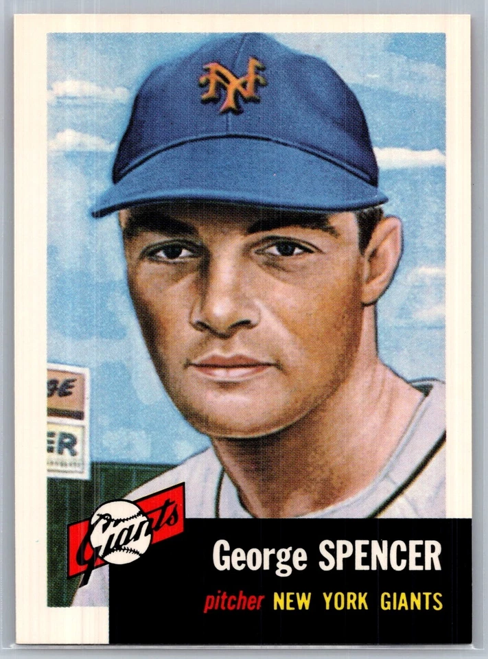 1991 TOPPS ARCHIVES BASEBALL ULTIMATE 1953 NY GIANTS 9 CARD  - Image 3 of 4