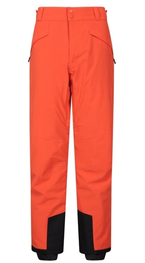 Orange ski trousers mens sale