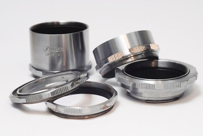 Ihagee Dresden Exakta Macro Extension Tube Ring Set