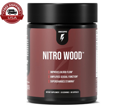 Inno Supps Nitro Wood Circulation Support 60 Capsules New Sealed Exp. 08/2026