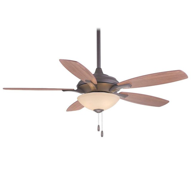 Minka Aire F470 Orb Oil Rubbed Bronze Hilo 52 Ceiling Fan W Light