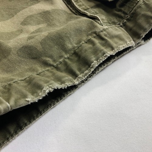 Abercrombie & Fitch Herren 30x9,5" Camouflage Cargo Shorts Knopfleiste Kordelzug - Bild 9 von 11