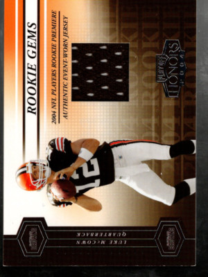 A9137- 2004 Playoff Honors #212 Luke Mccown RC Trikot / 750 - Nm-Mt