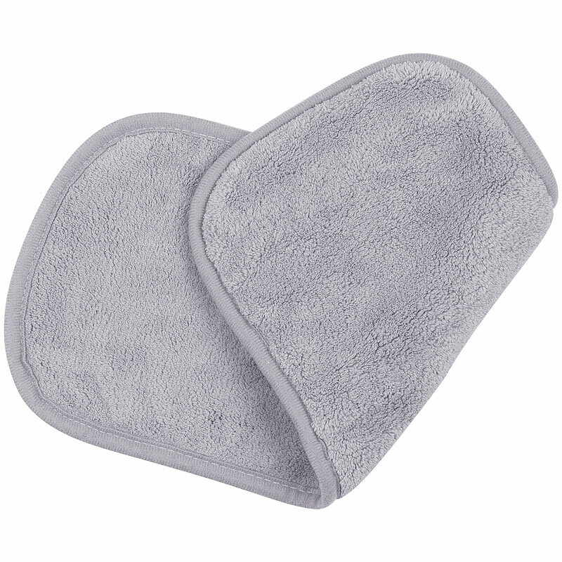 Sichler Beauty 4er-Set Mikrofaser-Waschlappen – 2in1 Abschminktücher & Reinigungshandschuhe