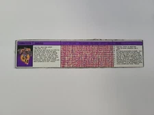 G1 Transformer INFO Strip from Box Swindle Tech Spec Used