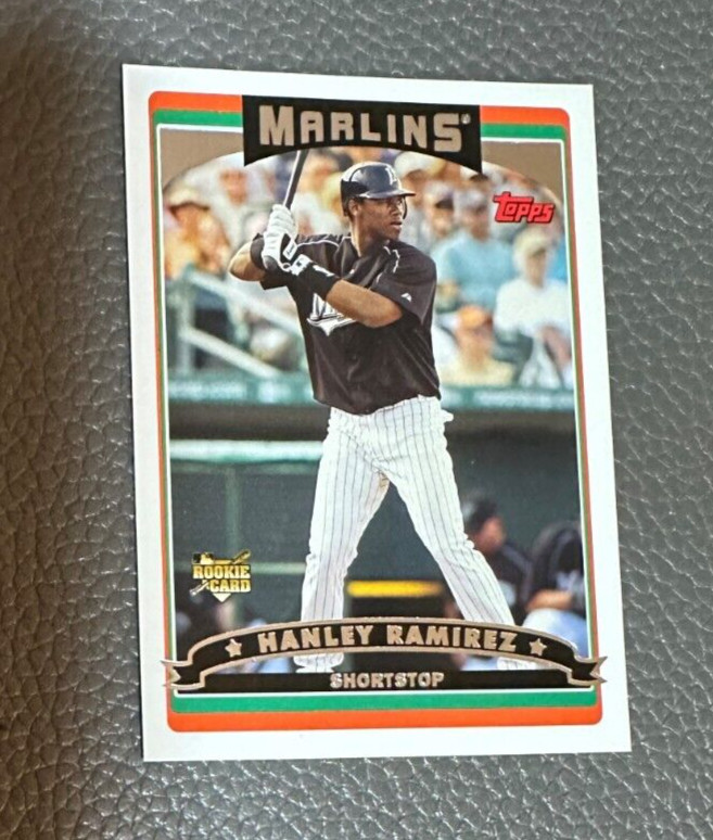 2006 Topps #620 Hanley Ramirez Rookie Card RC - Marlins