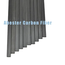 500mm Multi Sizes Carbon Fiber Strip Square Sheet Flat Bar Rod for RC Airplane