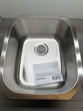 Miseno MNO182118UM 17" Rectangular Stainless Steel Undermount Bar - Stainless