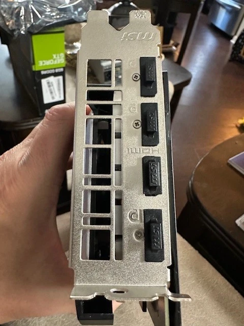 MSI Gaming GeForce GTX 1660 Super 192-bit HDMI/DP(GTX 1660 Super VENTUS XS OC) - Image 4 of 4