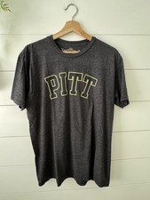 Pitt University Of Pittsburgh Vintage Tshirt Size Large Dark Gray T