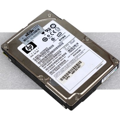 2,5'' 6,35cm SAS HDD HP 72GB DG072BB975 430165-002 9F4066-035 ST973402SS M1348