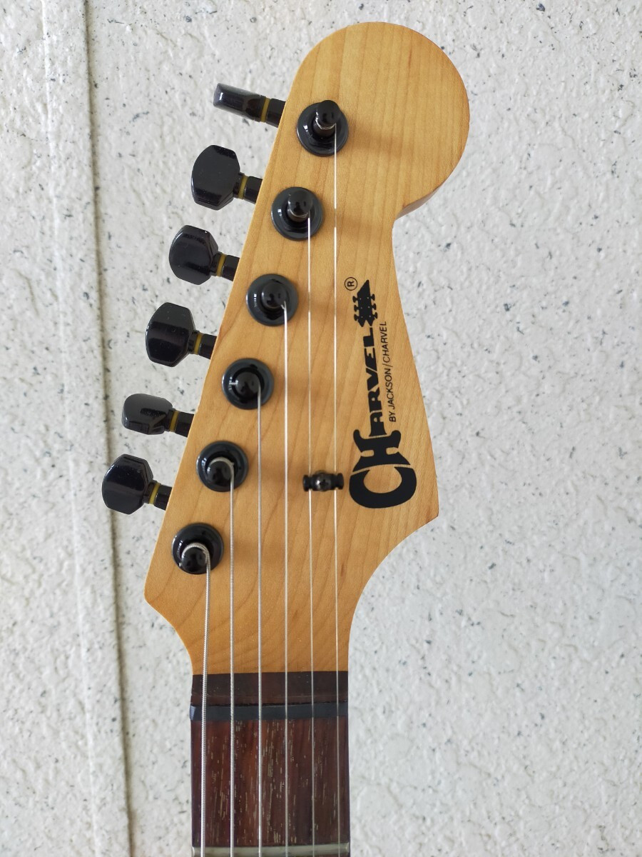 Electric Guitar Charvel by Jackson CST-050-SSS Black Made in Electric Guitar Charvel by Jackson CST-050-SSS Black Made in