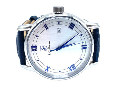 NEW S.COIFMAN  WATCH SC0538 44MM VD86 QUARTZ 3 YEAR WARRANTY NO BOX
