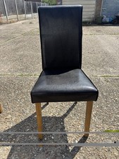 Leather Dining Chair Set of 4