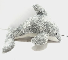 Aurora Dolphin Plush Grey Dolphin 11"