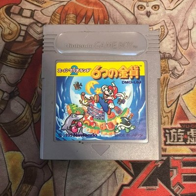 Super Mario Land 2 Nintendo Game Boy 1992 DMG-L6J Japanese Version Save OK