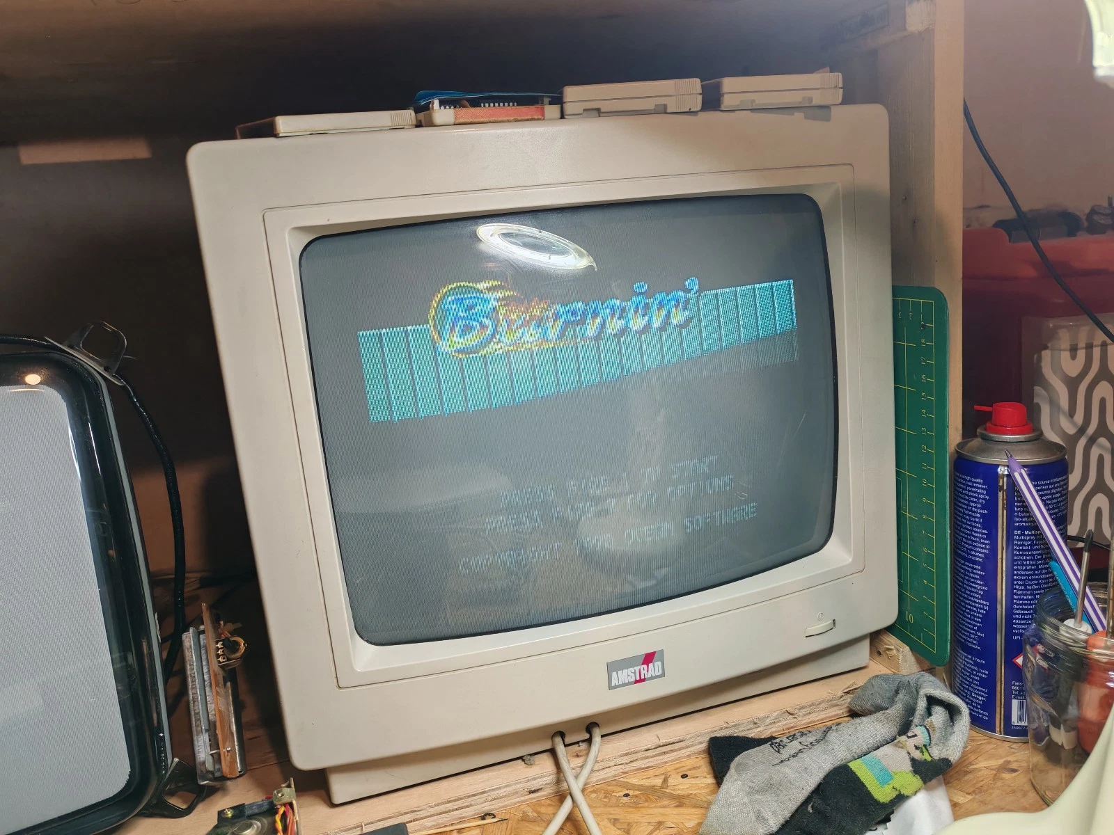 Additional photo for Fully Functional Amstrad CPC 6128 Plus AZERTY Keyboard - No Display or Disk Drive