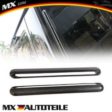 2St F&uuml;r Mercedes Benz G-Klasse G500 G63 C-S&auml;ulen-L&uuml;ftungsblenden Trim Schwarz
