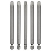 "5X T40 Torx Bit 1/4\" 100Mm Magnet. S2 FüR Torx Schrauben"