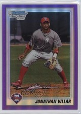 2010 Bowman Chrome Prospects Purple Refractor /899 Jonathan Villar #BCP160 1u6