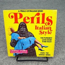 Castle Films Perils Italian Style Super 8mm Film 1066 B/W Complete Edition Box