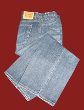 Levi's 569 Jeans Mens 40x30 Mid-Dark Wash 5-Pocket 100% Cotton Bootcut Relaxed