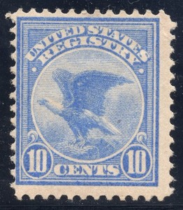 [AC32] USA 1911 Scott#F1 Registration stamp 10¢ mint original gum cv:$80
