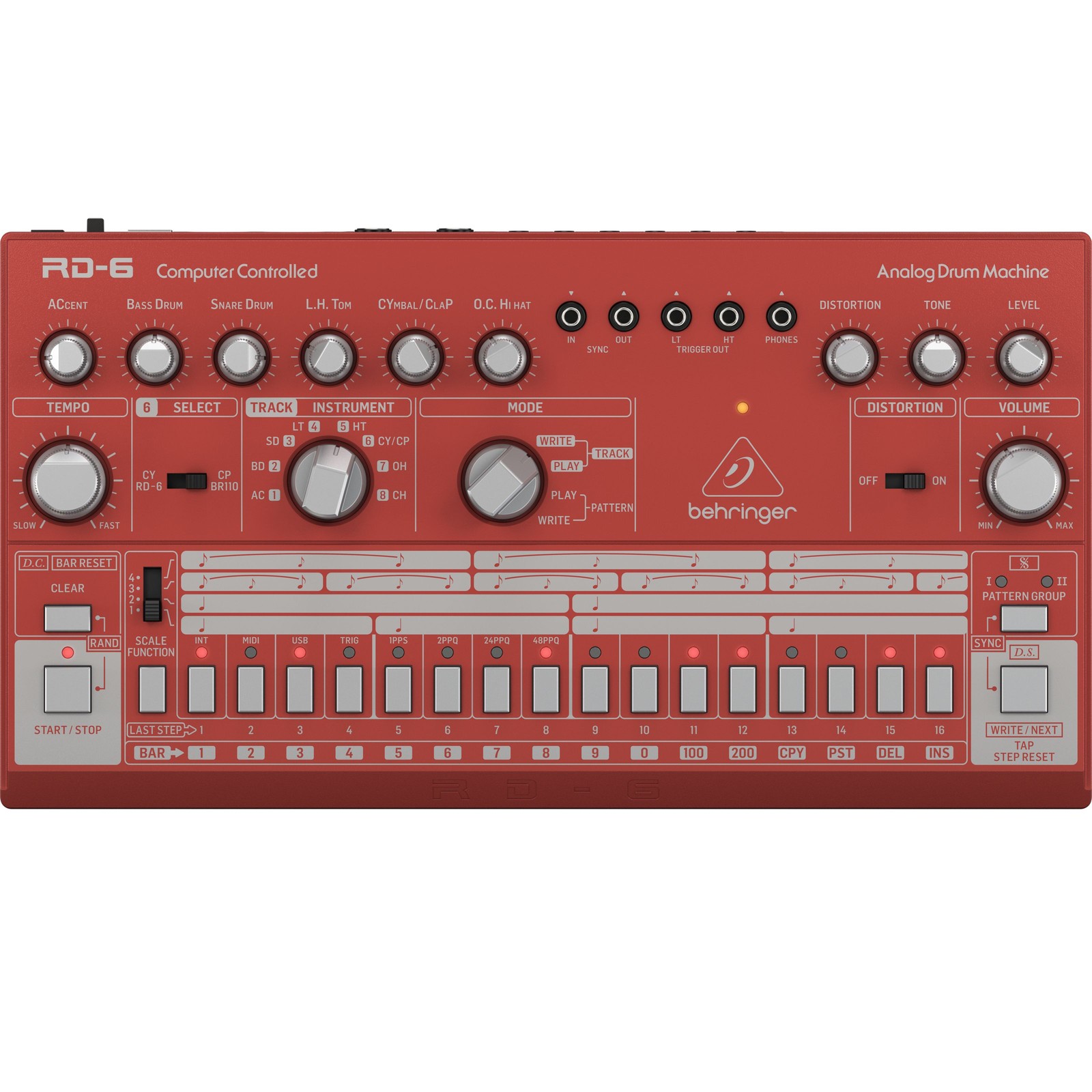 Behringer RD-6 RD Rhythm Designer - Drum Machine 24290₽
