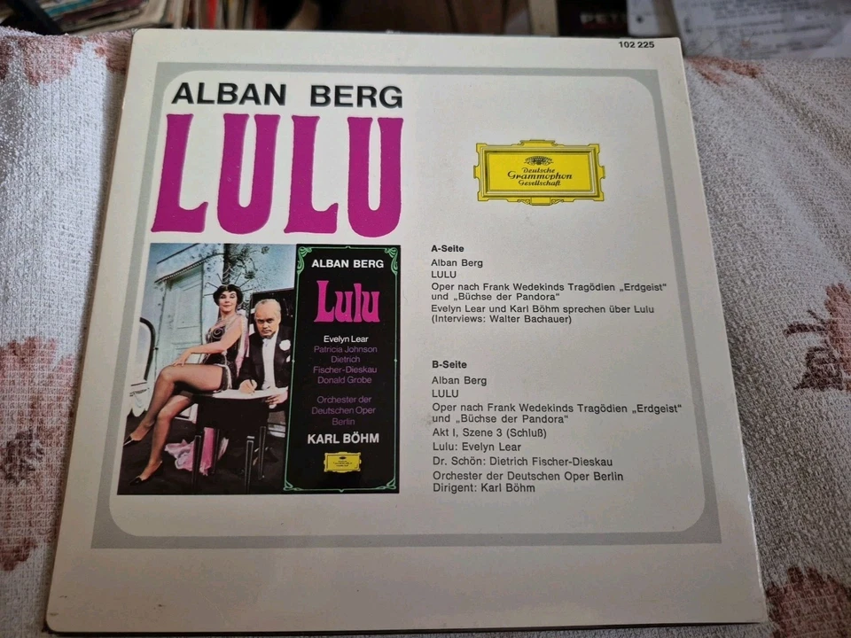 Alban Berg - Lulu (EP Vinylsingle) - Bild 2 von 3
