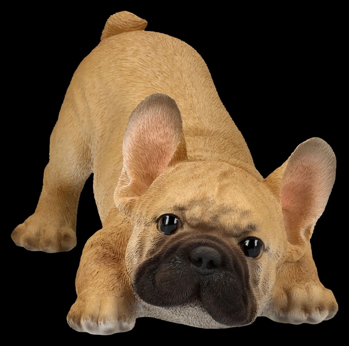 Hundefigur - Französische Bulldogge Welpe will spielen - HotAnt Tierfigur Deko