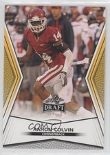 2014 Leaf Draft Gold Aaron Colvin #1 b5y