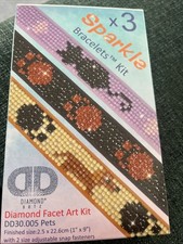 DIY Diamond Dotz Animal Prints Sparkle Bracelet Facet Bead Craft Kit BNIP