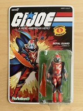 Super7 ReAction  GI Joe Cobra-La Royal Guard O-Ring Action Figure New Unpunched