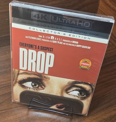 Drop 2025 (4KUHD) Slipcover w/PROTECTIVE SLEEVE-NEW (Sealed)-Free Box Shipping