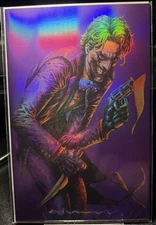 The Joker Complex 2025 SDCC Exclusive Johnny D Art Book Purple Foil LTD To 30