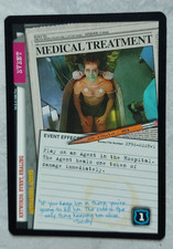 The X-FILES Trading Card Game 1996 EVENT MEDICAL TREATMENT Used