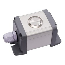 22mm Momentary Push Button Switch Box Stainless Steel Metal 12V-24V Silver-C