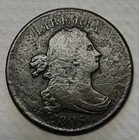 Photo of a 1805-P Half Cent from an eBay listing that sold on Jun 29, 2026