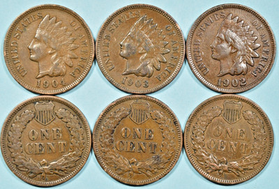 1859-1909 Extremely Fine ~ FULL LIBERTY ~ Indian Head Cent Penny XF Coin