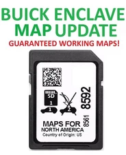 *NEW MAP UPDATE* BUICK ENCLAVE 2020-2023 GPS Navigation SD Card 85618592