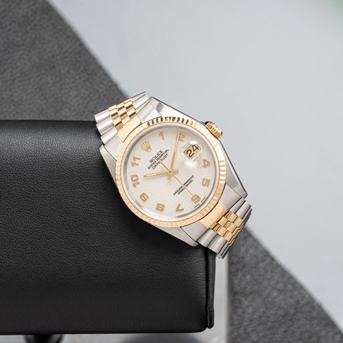 Rolex 16233 Cream Arabic Anniversary Dial 1995 Year