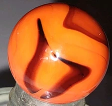 Bn2487 - VACOR  / MEGA "" Bengal Tiger "' Marble - .64" 