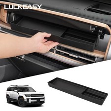 Car Co-Pilot Drawer Storage Box Glovebox Organiser TPE Black