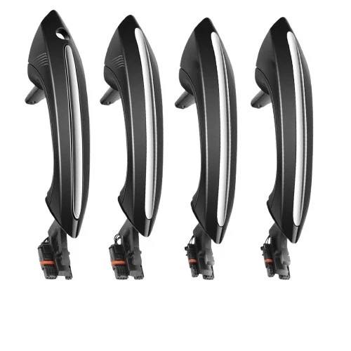 Comfort Access Exterior Door Handle w/Led Light Fit for BMW 535i 550i 520i 528i - Image 4 of 4