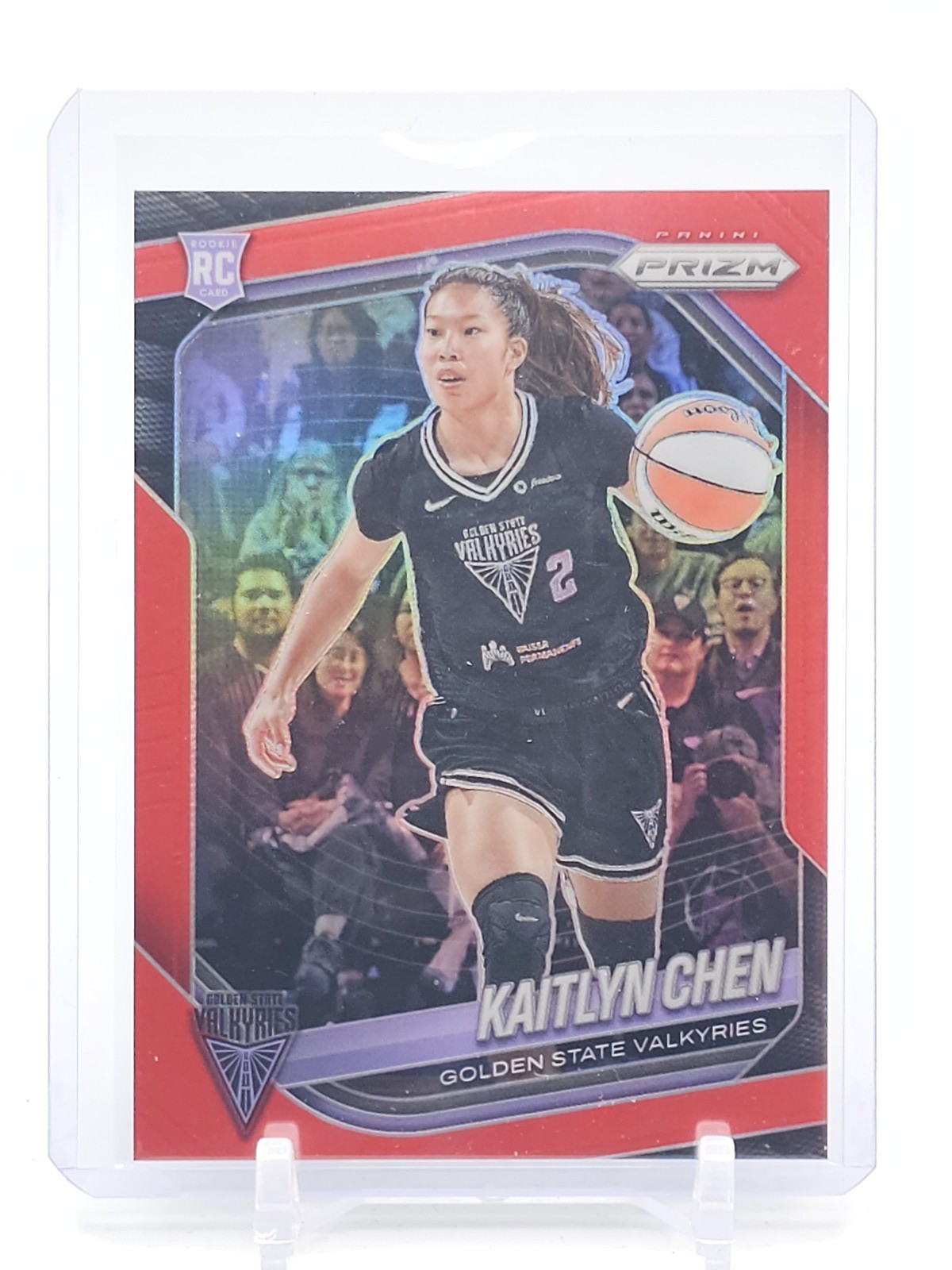 KAITLYN CHEN 2025-26 PANINI PRIZM WNBA RED ROOKIE RC /299 #100 Q4244