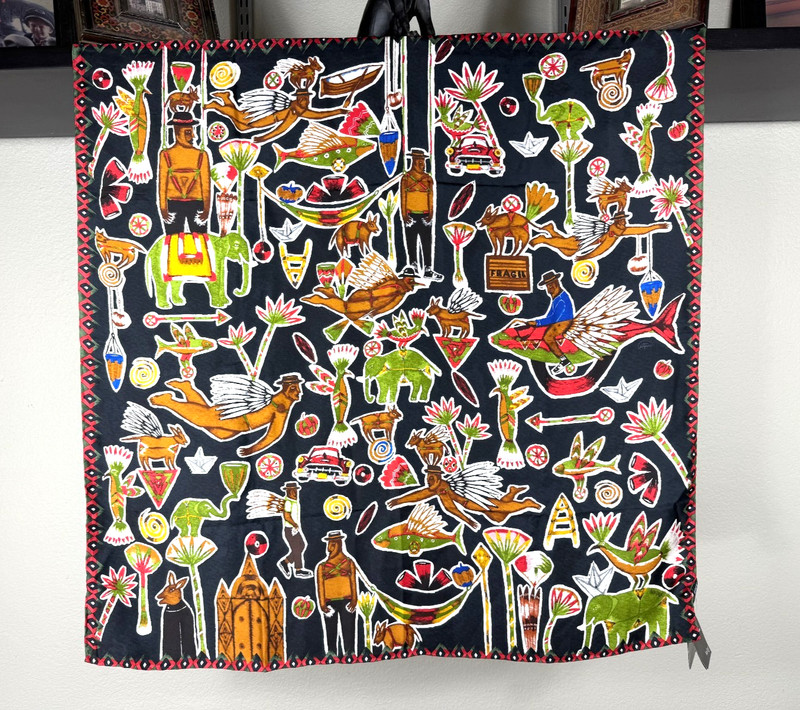 PINEDA COVALIN X SOID PASTRANA Silk Scarf NWT NEW Multi Print - NTSF