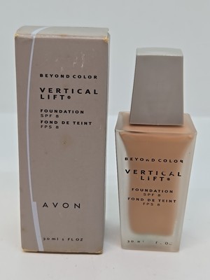 NOS 2001 Avon Beyond Color Vertical Lift Foundation SPF8 - 1oz Honey Beige