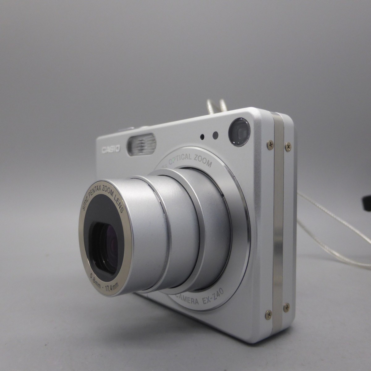 Casio EXILIM ZOOM EX-Z40 4.0MP Digital Camera - Silver for sale