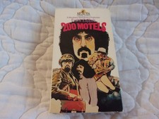 200 MOTELS VHS FRANK ZAPPA MOTHERS OF INVANTION RINGO STARR 70'S ROCK MUSIC